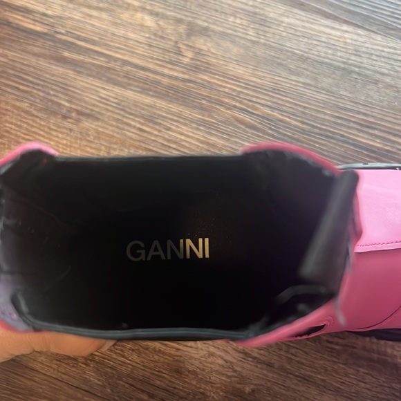 Ganni | Platform Round Toe Rubber Sole Casual Style Street Style size 39 - Picture 6 of 8